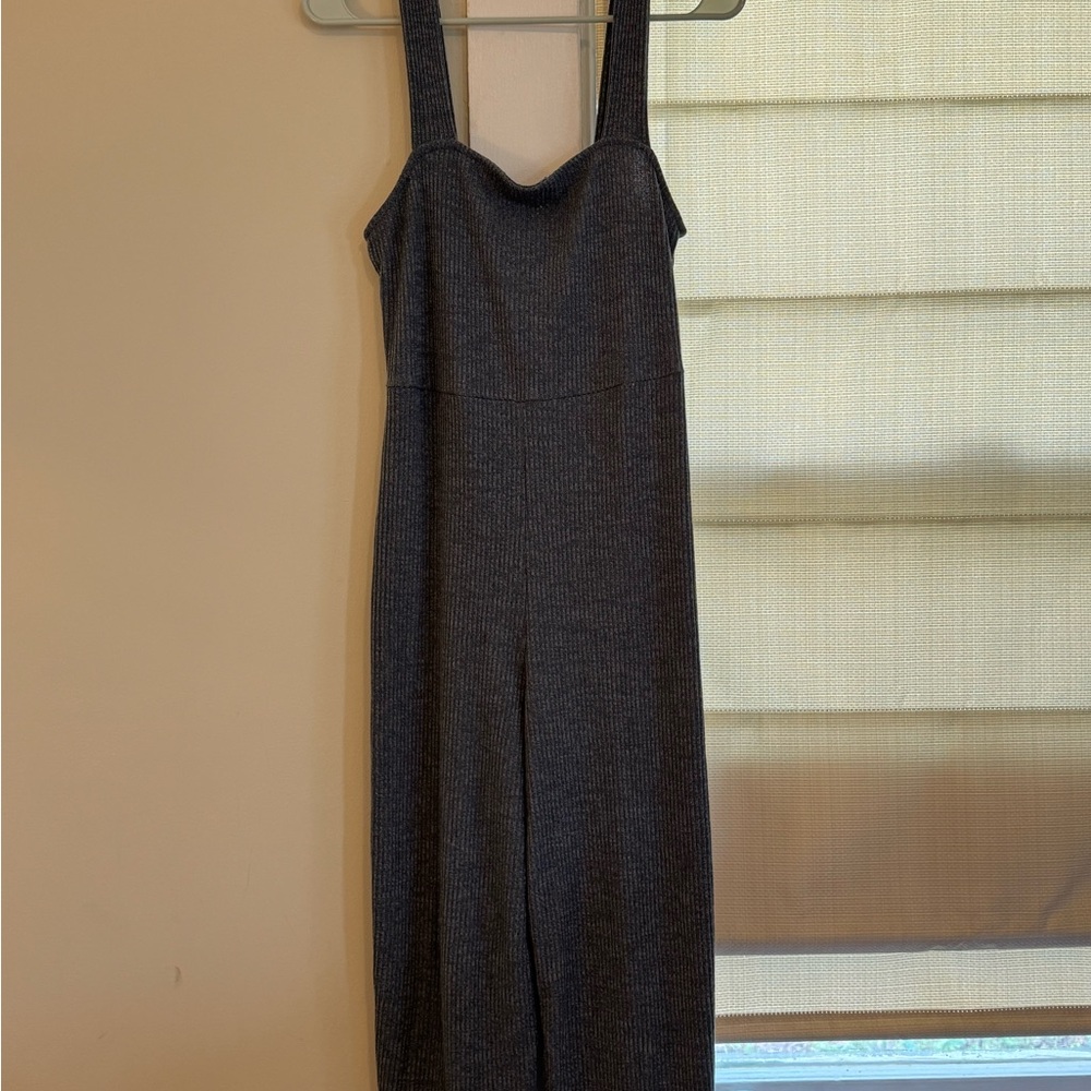 Blue Sleeveless Jumpsuit